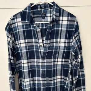 J Crew Flannel Shirt